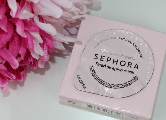 sephora pearl sleeping mask review