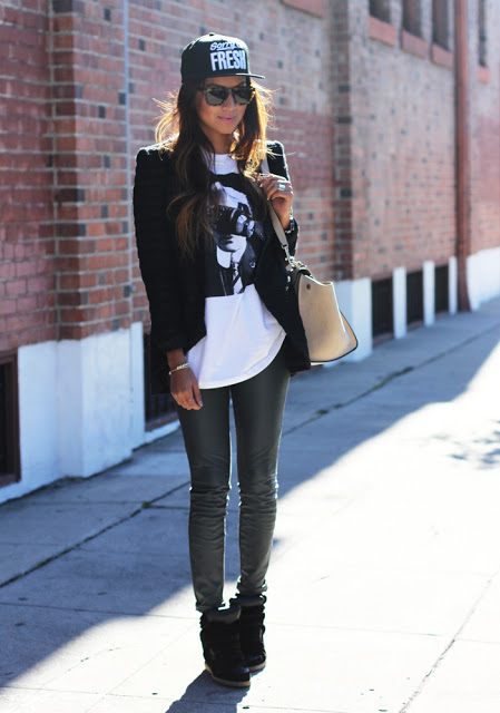 Wedge Sneakers Outfits-- BeautyNow Blog