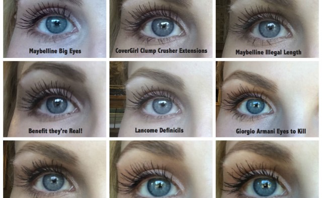 Comparison of Top Mascaras-- Kathleen 