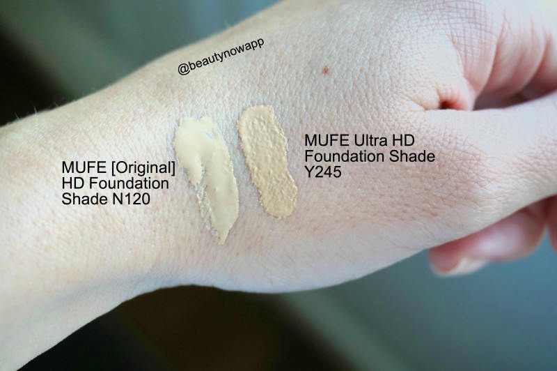 Make Up For Ever Ultra HD Foundation Swatches  Makeup forever hd foundation,  Foundation swatches, Makeup forever hd