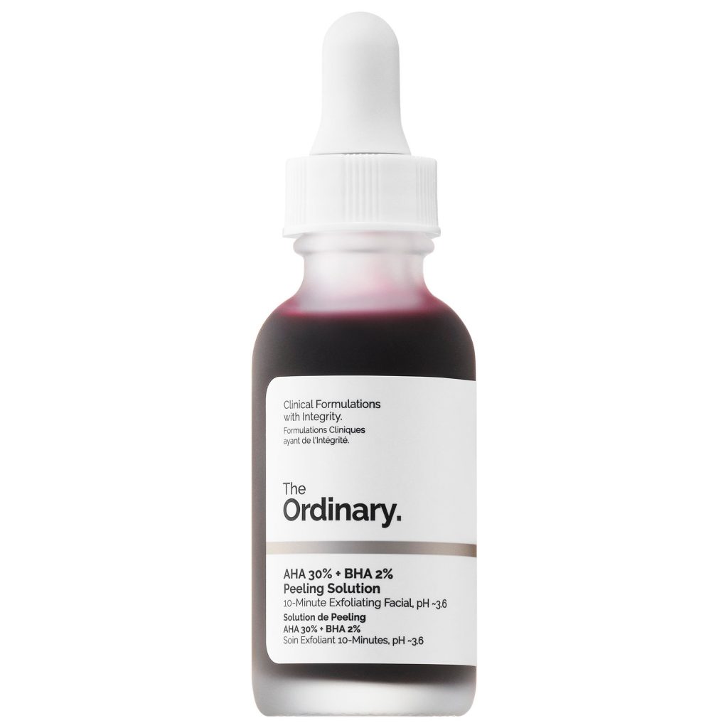 The ordinary peeling solution review