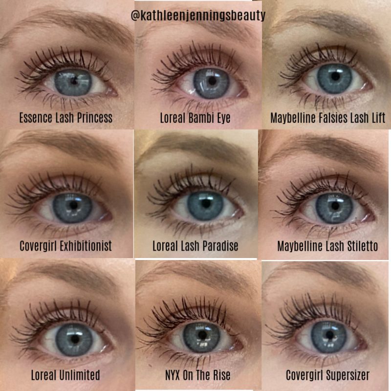 Comparison of Drugstore Mascaras Kathleen Jennings Beauty