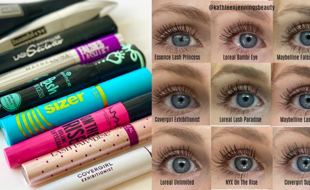 Ultimate Comparison of Drugstore Mascaras Kathleen Jennings Beauty